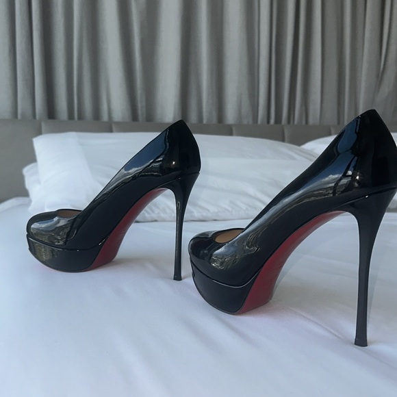 CHRISTIAN LOUBOUTIN
Patent Dirditta 130 Platform Pumps EU 39 Black - Picture 11 of 15